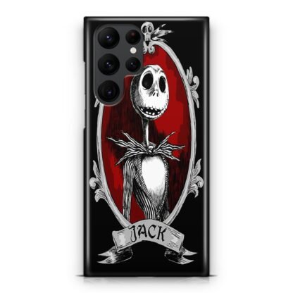 Jack Skellington Mirror Samsung Galaxy S25 / S25 Plus / S25 Ultra 3D Case