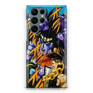 JoJo's Bizarre Jotaro Kujo Attack Samsung Galaxy S23 / S23 Plus / S23 Ultra / S23 FE 3D Case