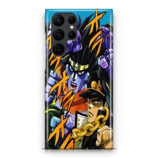 JoJo's Bizarre Jotaro Kujo Attack Samsung Galaxy S25 / S25 Plus / S25 Ultra 3D Case