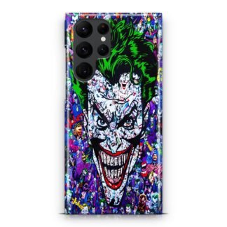 Joker Face Collage Samsung Galaxy S25 / S25 Plus / S25 Ultra 3D Case