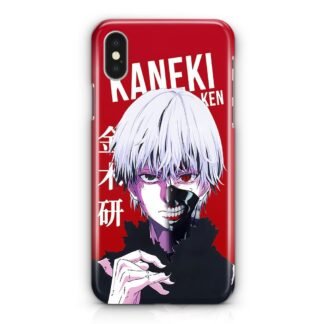 Ken Kaneki Tokyo Ghoul Cover iPhone X / XR / XS / XS Max 3D Case