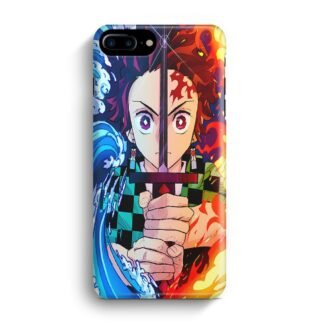 Kimetsu No Yaiba Demon Slayer Tanjiro iPhone 7 Plus / 8 Plus 3D Case