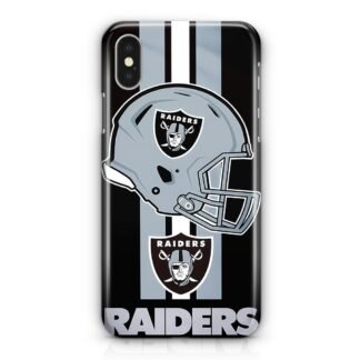 Las Vegas Raiders Helmet NFL Logo iPhone X / XR / XS / XS Max 3D Case
