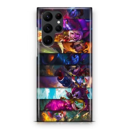 League of Legends Tristana Collage Samsung Galaxy S25 / S25 Plus / S25 Ultra 3D Case
