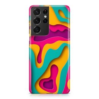 Liquid Paint Samsung Galaxy S21 / S21 Plus / S21 Ultra / S21 FE 3D Case