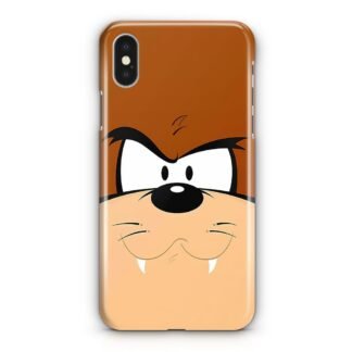 Looney Tunes Tasmanian Devil Face iPhone X / XR / XS / XS Max 3D Case