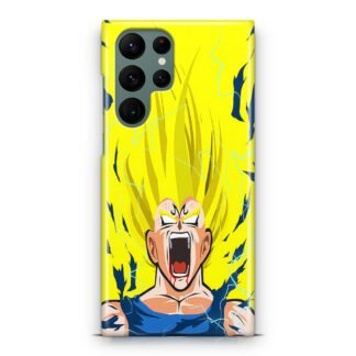 Majin Vegeta Rage Dragon Ball Samsung Galaxy S23 / S23 Plus / S23 Ultra / S23 FE 3D Case