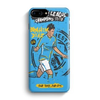 Manchester City FC Brahim Diaz iPhone 7 Plus / 8 Plus 3D Case