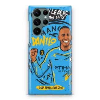 Manchester City FC Danilo Samsung Galaxy S23 / S23 Plus / S23 Ultra / S23 FE 3D Case