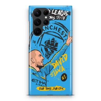 Manchester City FC David Silva Samsung Galaxy S25 / S25 Plus / S25 Ultra 3D Case