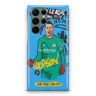 Manchester City FC Ederson Samsung Galaxy S23 / S23 Plus / S23 Ultra / S23 FE 3D Case