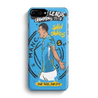 Manchester City FC John Stones iPhone 7 Plus / 8 Plus 3D Case