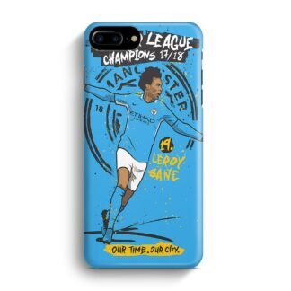 Manchester City FC Leroy Sane iPhone 7 Plus / 8 Plus 3D Case
