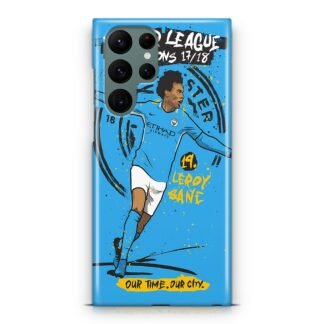 Manchester City FC Leroy Sane Samsung Galaxy S23 / S23 Plus / S23 Ultra / S23 FE 3D Case
