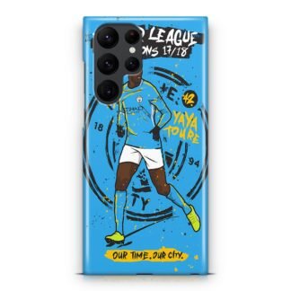 Manchester City FC Yaya Toure Samsung Galaxy S25 / S25 Plus / S25 Ultra 3D Case