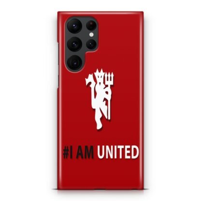 Manchester United I Am United Logo Samsung Galaxy S25 / S25 Plus / S25 Ultra 3D Case