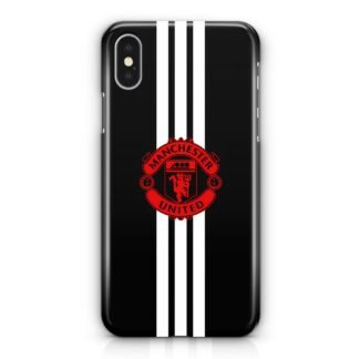 Manchester United Stripe Logo iPhone X / XR / XS / XS Max 3D Case