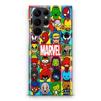Marvel Mini Super Heroes Samsung Galaxy S25 / S25 Plus / S25 Ultra 3D Case