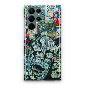 Marvel Silver Surfer Scare Comic Samsung Galaxy S23 / S23 Plus / S23 Ultra / S23 FE 3D Case