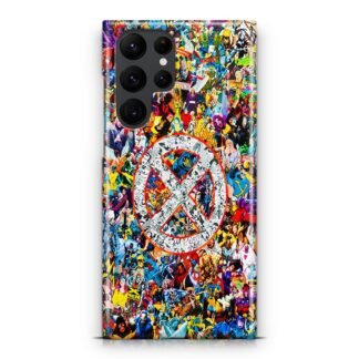 Marvel X-Men All Hero Collage Samsung Galaxy S25 / S25 Plus / S25 Ultra 3D Case