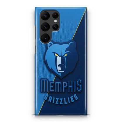 Memphis Grizzlies Carbon Logo Samsung Galaxy S25 / S25 Plus / S25 Ultra 3D Case