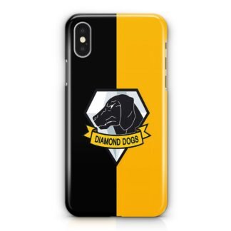 Metal Gear Solid Diamond Dogs Logo iPhone X / XR / XS / XS Max 3D Case