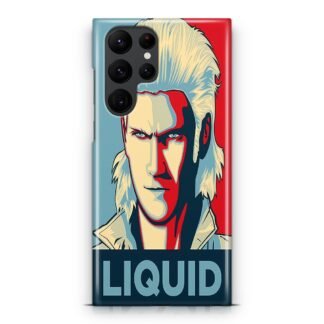 Metal Gear Solid Liquid Snake Blue Red Samsung Galaxy S25 / S25 Plus / S25 Ultra 3D Case