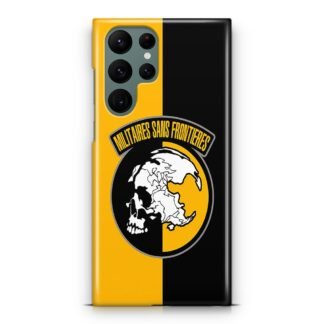 Metal Gear Solid Militaires Sans Frontieres Logo Samsung Galaxy S23 / S23 Plus / S23 Ultra / S23 FE 3D Case