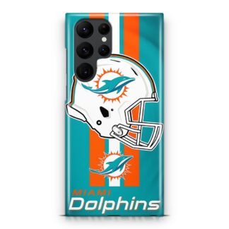 Miami Dolphins Helmet NFL Logo Samsung Galaxy S25 / S25 Plus / S25 Ultra 3D Case