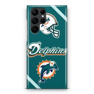 Miami Dolphins NFL Logo Samsung Galaxy S25 / S25 Plus / S25 Ultra 3D Case