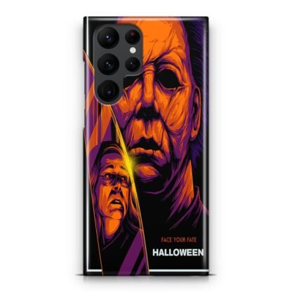 Michael Myers Face Your Fate Halloween Samsung Galaxy S25 / S25 Plus / S25 Ultra 3D Case