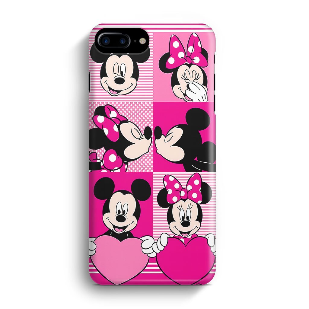 Mickey And Minnie Mouse Love iPhone 7 Plus / 8 Plus 3D Case