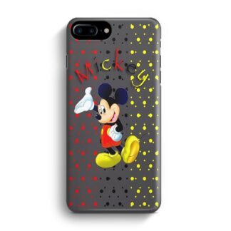 Mickey Mouse Colorful Dots iPhone 7 Plus / 8 Plus 3D Case
