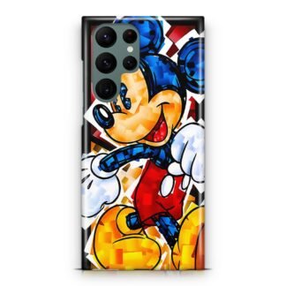 Mickey Mouse Walk Art Samsung Galaxy S23 / S23 Plus / S23 Ultra / S23 FE 3D Case