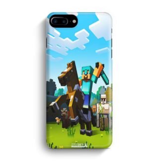 Minecraft Diamond Warrior iPhone 7 Plus / 8 Plus 3D Case