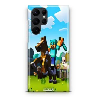 Minecraft Diamond Warrior Samsung Galaxy S25 / S25 Plus / S25 Ultra 3D Case