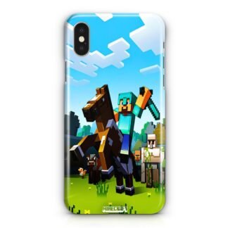 Minecraft Diamond Warrior iPhone X / XR / XS / XS Max 3D Case
