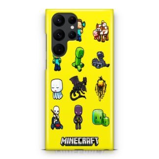 Minecraft Mini Characters Samsung Galaxy S25 / S25 Plus / S25 Ultra 3D Case