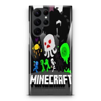 Minecraft Mini Monsters Samsung Galaxy S25 / S25 Plus / S25 Ultra 3D Case