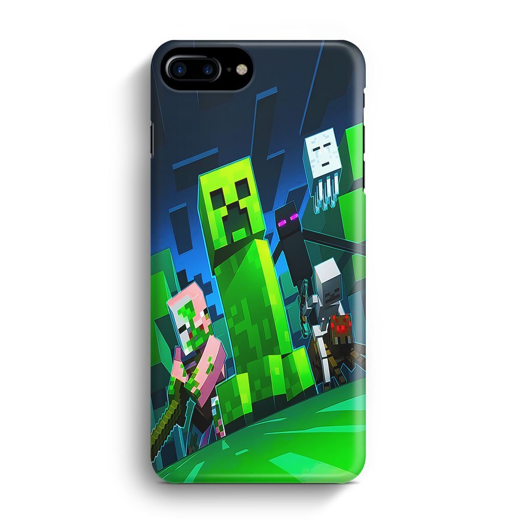 Minecraft Monsters iPhone 7 Plus / 8 Plus 3D Case