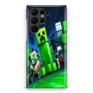 Minecraft Monsters Samsung Galaxy S25 / S25 Plus / S25 Ultra 3D Case
