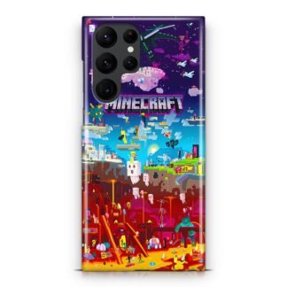 Minecraft World Samsung Galaxy S25 / S25 Plus / S25 Ultra 3D Case