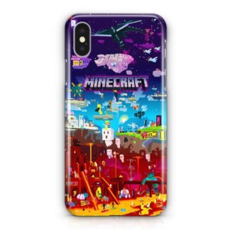 Minecraft World iPhone X / XR / XS / XS Max 3D Case