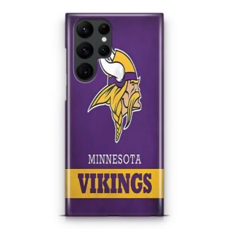 Minnesota Vikings Cover Logo Samsung Galaxy S25 / S25 Plus / S25 Ultra 3D Case