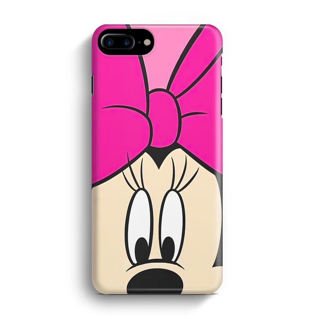 Minnie Mouse Pink Ribbon iPhone 7 Plus / 8 Plus 3D Case