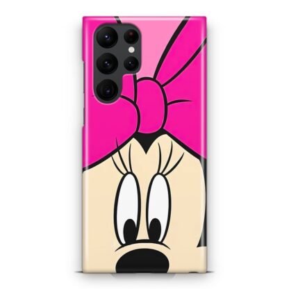 Minnie Mouse Pink Ribbon Samsung Galaxy S25 / S25 Plus / S25 Ultra 3D Case