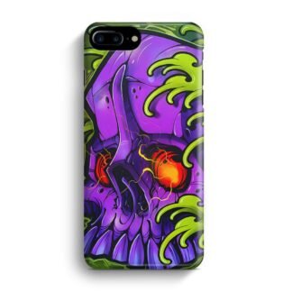 Monster Skull Green Slime iPhone 7 Plus / 8 Plus 3D Case