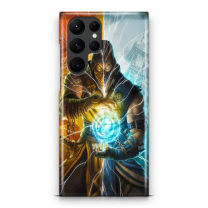 Mortal Kombat Scorpion Sub Zero Power Samsung Galaxy S25 / S25 Plus / S25 Ultra 3D Case