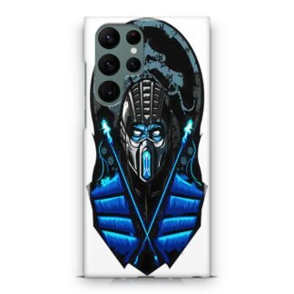 Mortal Kombat Sub Zero Pop Head Samsung Galaxy S23 / S23 Plus / S23 Ultra / S23 FE 3D Case