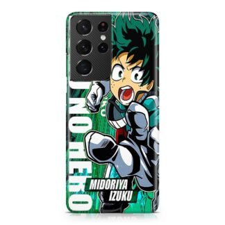 My Hero Academia Midoriya Samsung Galaxy S21 / S21 Plus / S21 Ultra / S21 FE 3D Case
